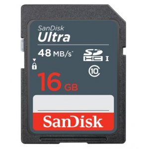 闪迪（SanDisk）16GB 至尊高速SDHC 读速48Mb/s UHS-I存储卡  Class10