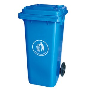 100升120升翻盖环卫垃圾桶 户外垃圾桶 塑料垃圾桶 环卫垃圾桶