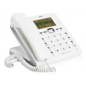 得力790电话机 办公家用有线电话机 座机 免提来电显示 语音报号