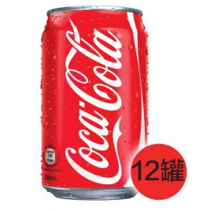 可口可乐330ML 12罐/箱 24罐/箱 碳酸饮料汽水一箱可乐