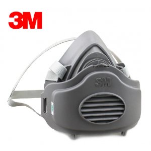 3M 3200专业防尘口罩 防打磨粉尘面具 工业防护水泥煤矿装修面罩