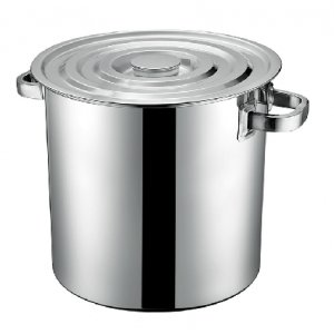 大汤桶30L 35L 40L 45L 50L不锈钢桶 带盖加厚储水桶 圆桶 汤桶 多用大汤锅 汤锅