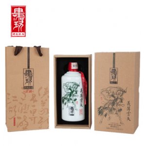 肆拾玖坊500ml 53度酱香型白酒 茅台镇 人在江湖三国风云 关羽 张飞 刘备单瓶装