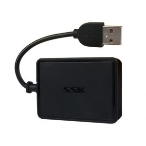 SSK飚王SHU200 高速电脑集线器 USBHUB 一拖四4口分线器